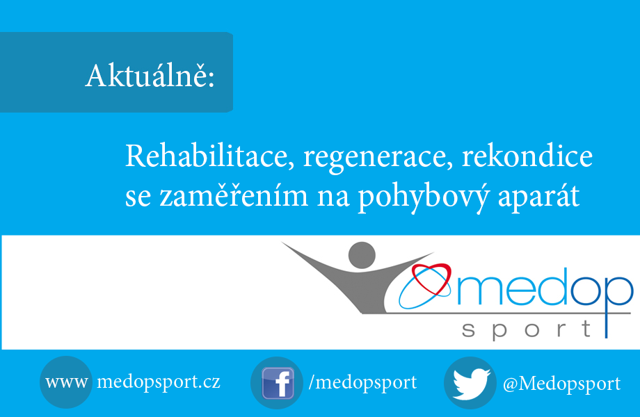 Rehabilitace, regenerace, rekondice se zaměřením na pohybový aparát